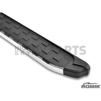 Romik USA Running Board Polished Aluminum Stationary - 52392418-1