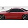 Extreme Dimensions Side Skirt - Primered Fiberglass Reinforced Plastic Black Set of 2 - 107824