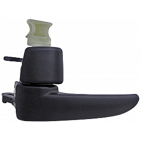Help! By Dorman Interior Door Handle - Lever Plastic Black Single - 83612