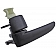 Help! By Dorman Interior Door Handle - Lever Plastic Black Single - 83612
