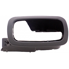 Help! By Dorman Interior Door Handle - Plastic Black Housing With Silver Lever Single - 81890