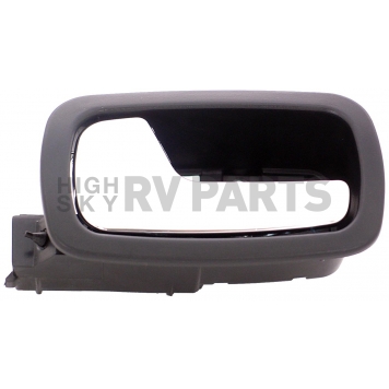 Help! By Dorman Interior Door Handle - Plastic Black Housing With Silver Lever Single - 81890