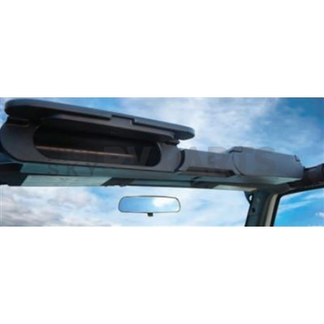 Vertically Driven Products Cargo Organizer Roll Bars At Windshield Channel Black Plastic - 31700