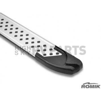 Romik USA Running Board Polished Aluminum Stationary - 62392418-1