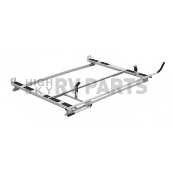 KargoMaster Ladder Rack Adjustable White Steel Curb Side Only - 4080L