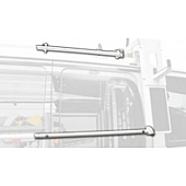 KargoMaster Ladder Rack Extension 24 Inch White Steel - 40817