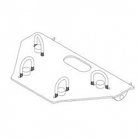 Kolpin Snow Plow Mount - Underside of ATV Chassis Mount - 151630