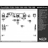 B & I Fender Dash Panel Trim WD258FDSG