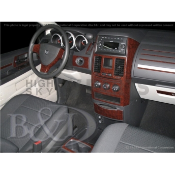 B & I Fender Dash Panel Trim 3D006A4SDB