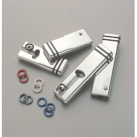 All Sales Door Lock Knob - Aluminum Set Of 2 - 5402L