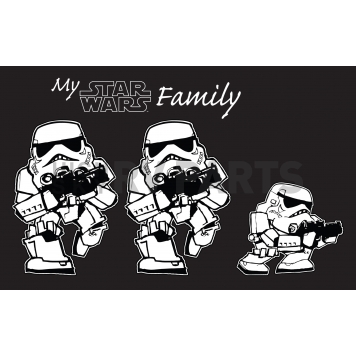 Chroma Graphics Decal - Star Wars Storm Trooper - 5399-2