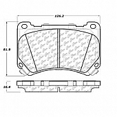 Stop Tech/ Power Slot Brake Pad - 102.13960