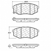 Stop Tech/ Power Slot Brake Pad - 102.14470