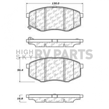 Stop Tech/ Power Slot Brake Pad - 102.14470