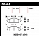 Hawk Performance Brake Pad - HB503Y.790