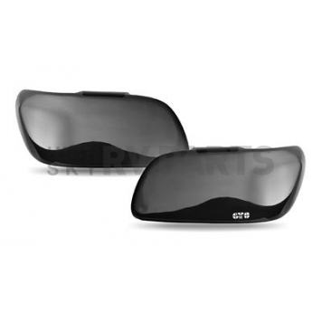 GT Styling Headlight Cover - Plastic Smoke Full Cover Set Of 2 - GT0643S