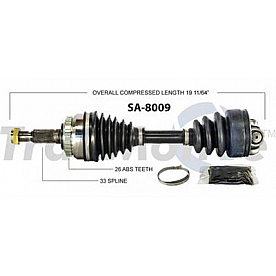 TrakMotive CV Axle Shaft - SA-8009