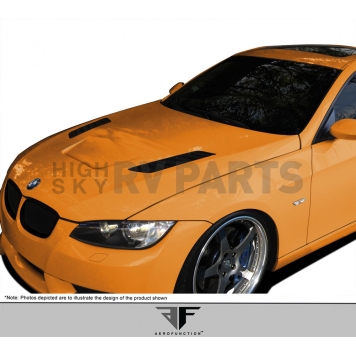 Extreme Dimensions Hood - Primered Fiberglass Gray - 108915-1