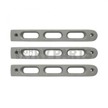 DV8 Offroad Exterior Door Handle Trim - Silver Aluminum Natural - P190026AL3