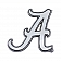 Fan Mat Emblem - University Of Alabama Metal - 14806