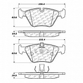 Stop Tech/ Power Slot Brake Pad - 105.07250
