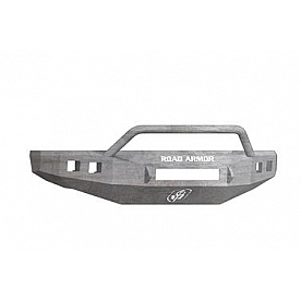 Road Armor Bumper Stealth Pre-Runner 1-Piece Design Steel Natural - 617F4ZNW