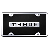Automotive Gold License Plate - Tahoe Acrylic - BTAHCBK