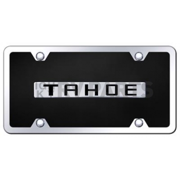 Automotive Gold License Plate - Tahoe Acrylic - BTAHCBK
