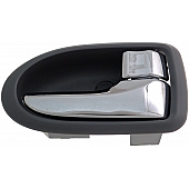 Help! By Dorman Interior Door Handle - Lever Plastic Gray Housing With Silver Lever Single - 83623