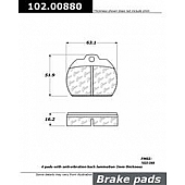 Stop Tech/ Power Slot Brake Pad - 102.00880