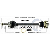 TrakMotive CV Axle Shaft - AD-8034