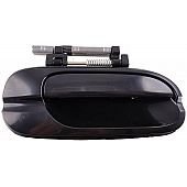 Help! By Dorman Exterior Door Handle - Plastic Black Single - 82366