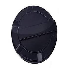 All Sales Fuel Door - Round Aluminum - 6952GK