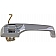 Help! By Dorman Exterior Door Handle - Plastic Silver Single - 93555