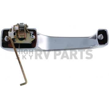 Help! By Dorman Exterior Door Handle - Plastic Silver Single - 93555-1