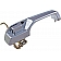 Help! By Dorman Exterior Door Handle - Plastic Silver Single - 93555