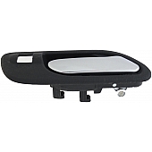 Help! By Dorman Interior Door Handle - Plastic Black Housing With Silver Lever Single - 81504