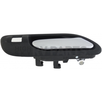 Help! By Dorman Interior Door Handle - Plastic Black Housing With Silver Lever Single - 81504