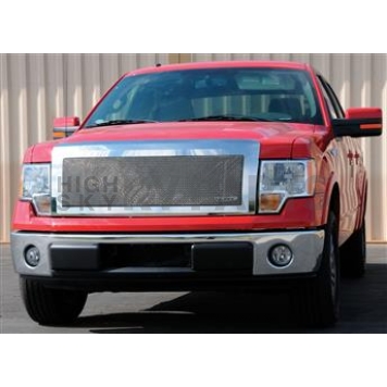 T-Rex Truck Products Grille Insert - Mesh Rectangular Polished Stainless Steel - 54568