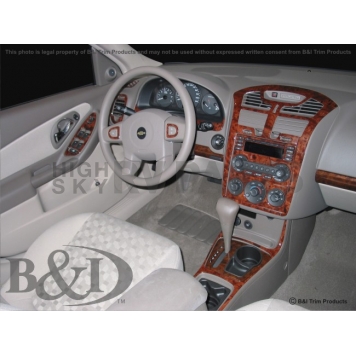 B & I Fender Dash Panel Trim WD538GSNB-1