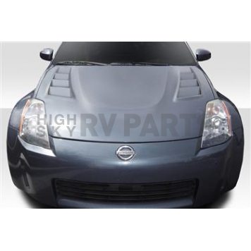 Extreme Dimensions Hood - Fiberglass Reinforced Plastic Black - TS-3 - 113357