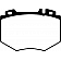 EBC Brakes Brake Pad - DP31487C