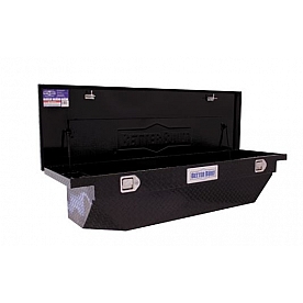 Better Built Company Tool Box - Crossover Aluminum Black Gloss Low Profile - 73210096