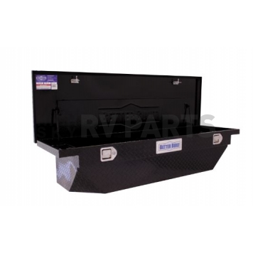 Better Built Company Tool Box - Crossover Aluminum Black Gloss Low Profile - 73210096