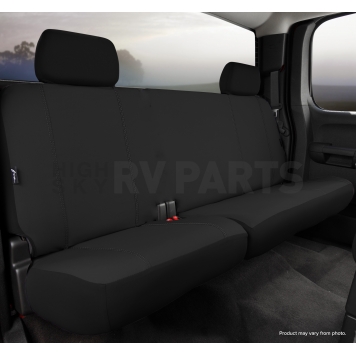 Fia Seat Cover Polycotton One Row - SP82-68 BLACK
