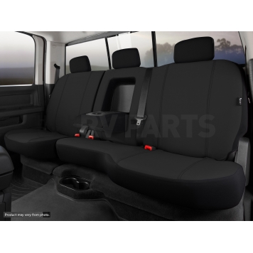 Fia Seat Cover Polycotton One Row - SP82-92 BLACK