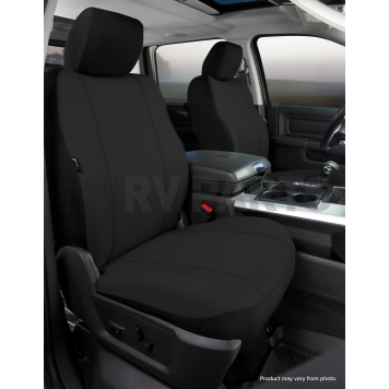 Fia Seat Cover Polycotton Set Of 2 - SP87-26 BLACK
