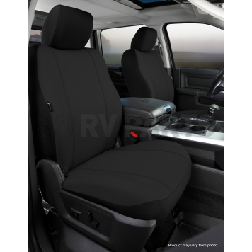 Fia Seat Cover Polycotton Set Of 2 - SP87-27 BLACK