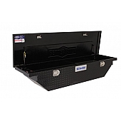 Better Built Company Tool Box - Crossover Aluminum Black Gloss Powder Coated Low Profile - 73210799