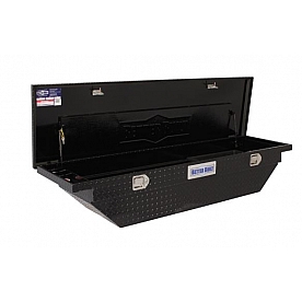 Better Built Company Tool Box - Crossover Aluminum Black Gloss Powder Coated Low Profile - 73210799